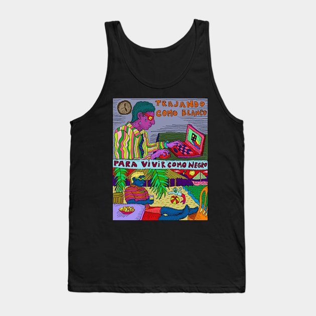 Caribbean african Tank Top by Majenye